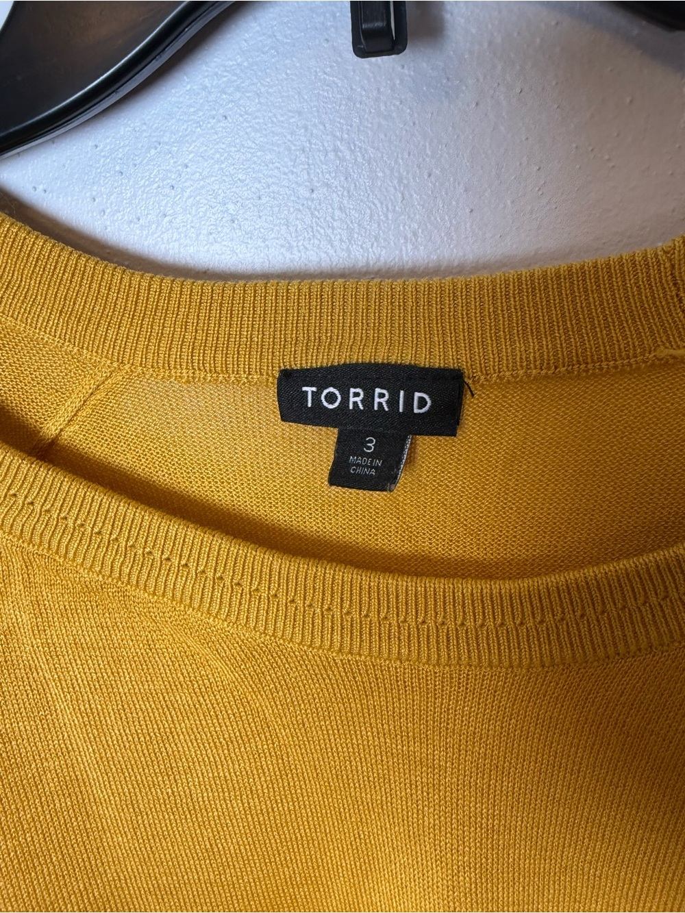 Torrid Tissue Thin Raglan sweater - Picture 4 of 7